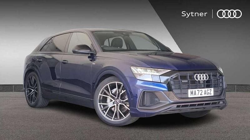 Blue Used 2022 Audi Q8 Black Edition SUV | £45,000 (Good price) - Image 1/4