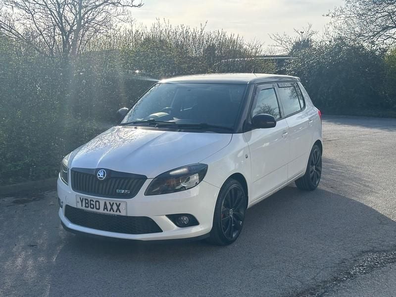 Used Skoda Fabia vRS 2011 White Hatchback