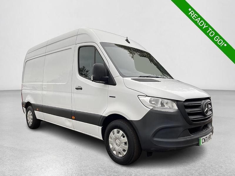 Used Mercedes E-Sprinter Progressive 85 kW (116 HP) 2021 White Van