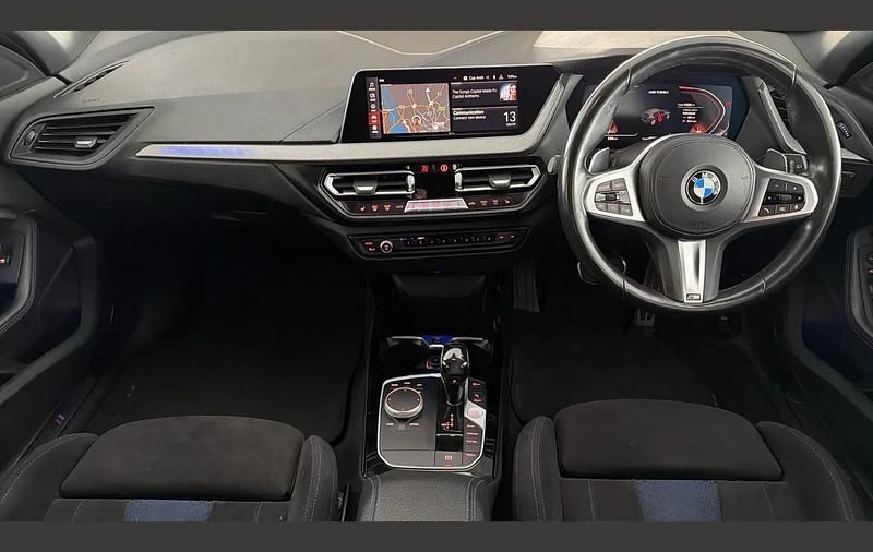 Used BMW M135 Comfort Edition 306 HP (225 kW) 2019 Blue Hatchback