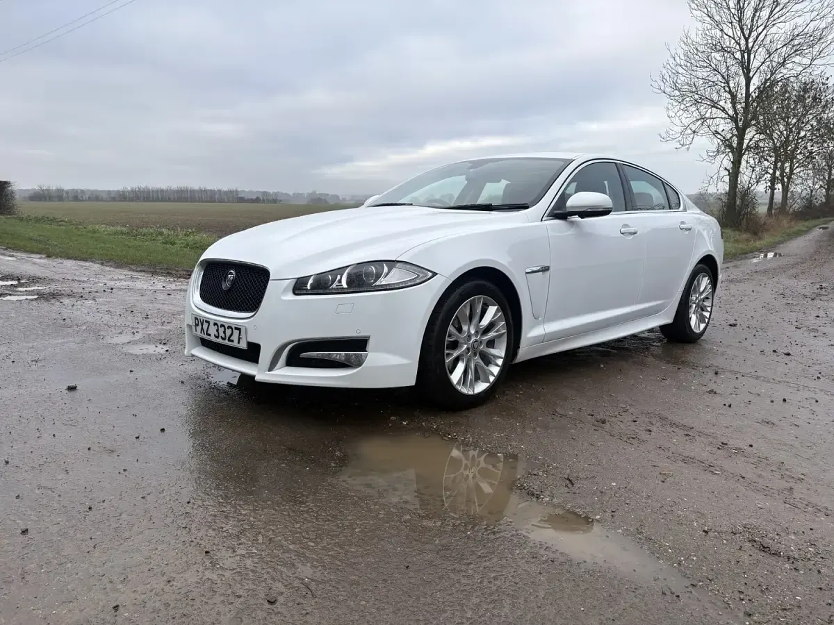 Used Jaguar XF 2012 White Sedan