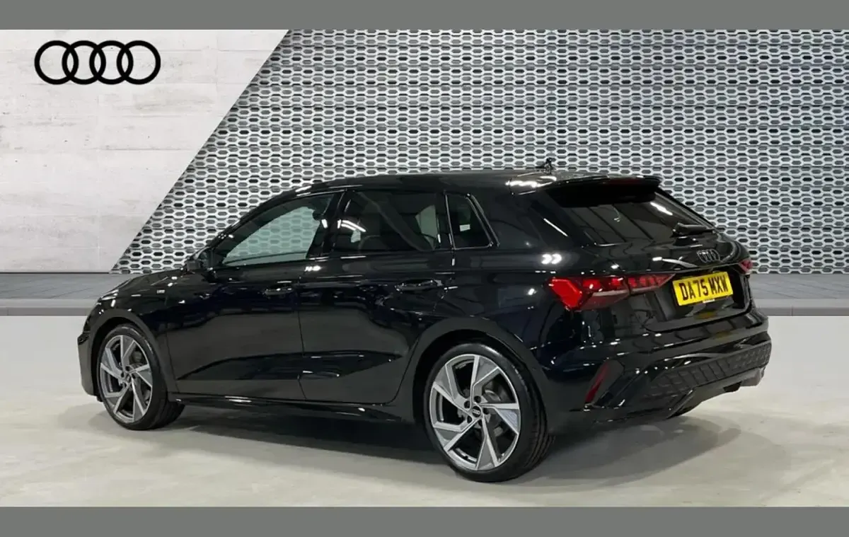 New Audi A3 Black Edition 147 HP (108 kW) 2025 Black Hatchback