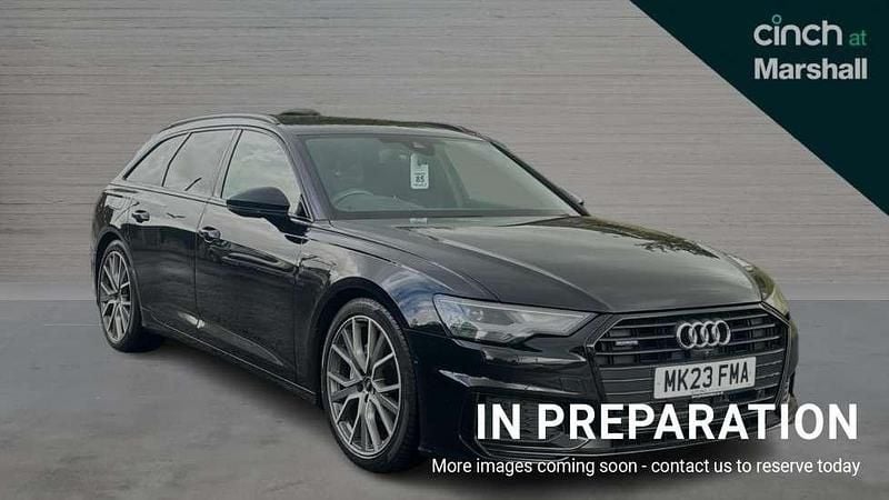Black Used 2023 Audi A6 Black Edition Estate | £32,681 (Fair price) - Image 1/4