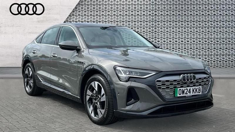 Grey Used 2024 Audi Q8 e-tron Sport SUV | £44,195 (Expensive) - Image 1/4