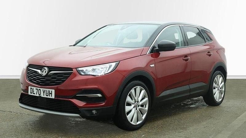 Used Vauxhall Grandland X Elite 130 HP (95 kW) 2020 Red SUV