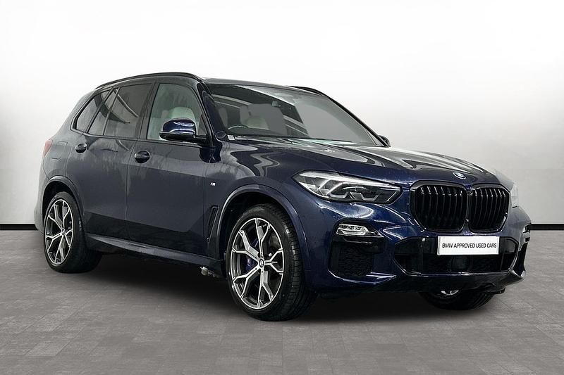 Blue Used 2020 BMW X5 M Sport SUV | £40,700 (A bit pricey) - Image 1/3