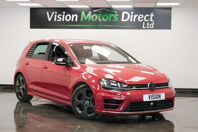 Red Used 2014 VW Golf VII R Hatchback | £13,240 (Fair price) - Image 1/3