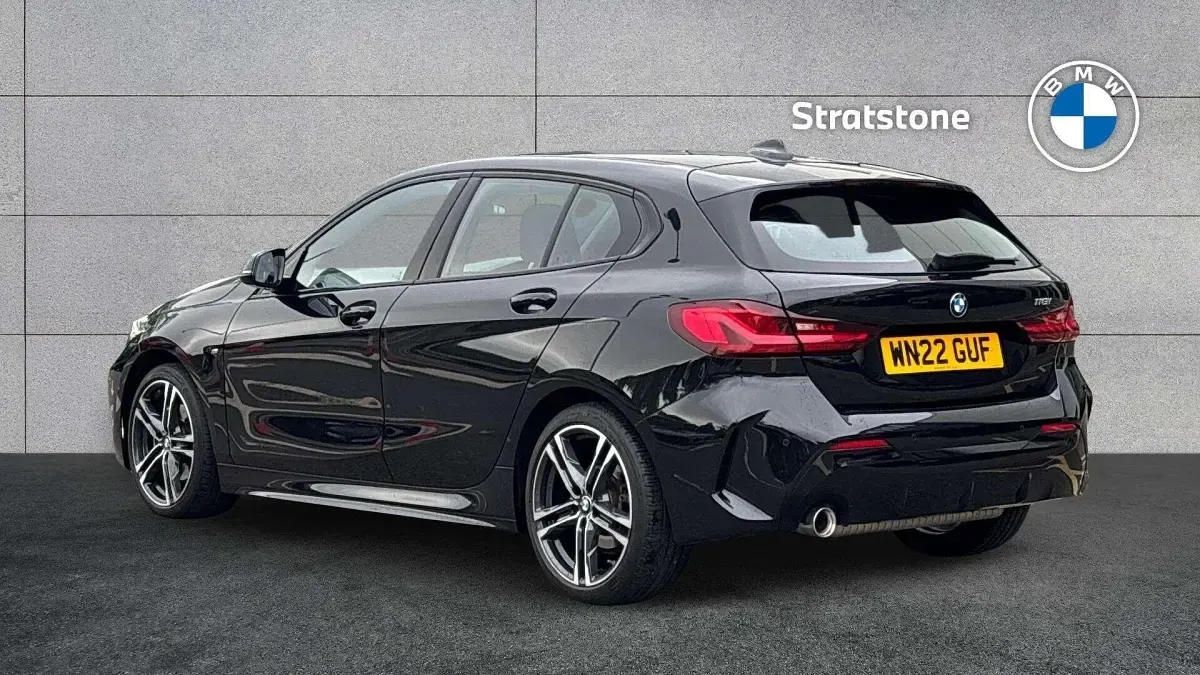 Used BMW 118 M Sport 134 HP (98 kW) 2022 Black Hatchback