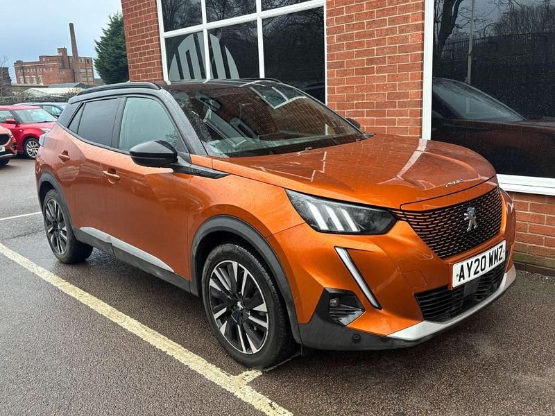 Used Peugeot e-2008 GT-line 2020 Orange SUV