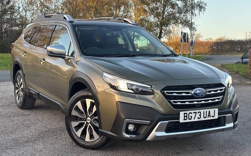 Green Used 2023 Subaru Outback Estate | £24,866 (Fair price) - Image 1/4
