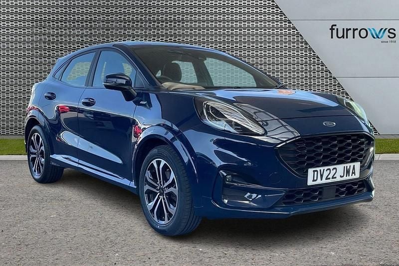 Blue Used 2022 Ford Puma ST-Line Hatchback | £14,990 (Fair price) - Image 1/4