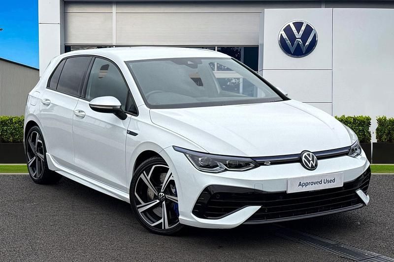 White Used 2023 VW Golf VIII R Hatchback | £29,690 (Good price) - Image 1/4