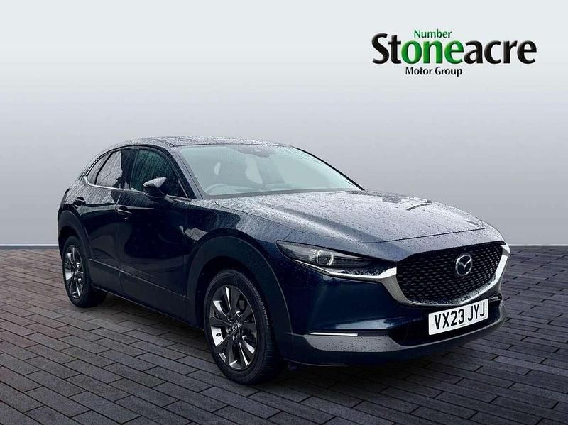 Blue Used 2023 Mazda CX-30 Inclusive SUV | £20,495 (A bit pricey) - Image 1/4