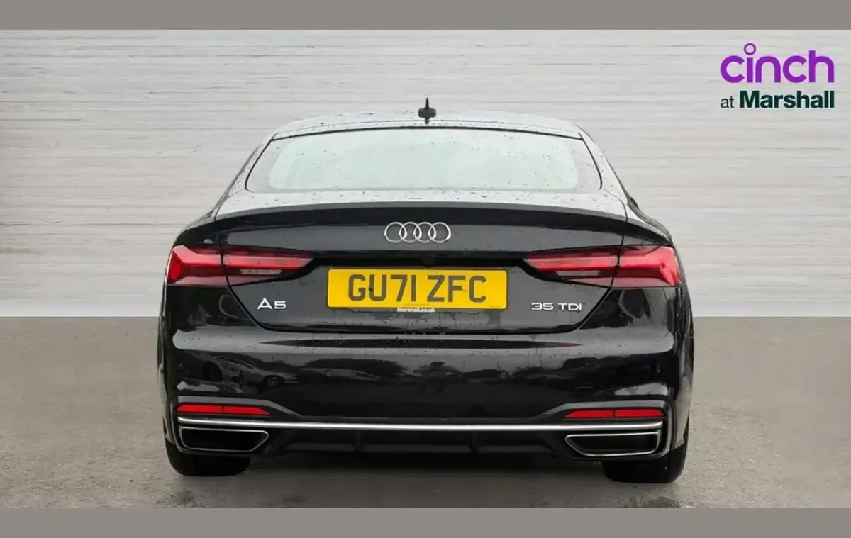 Used Audi A5 Sport 161 HP (118 kW) 2021 Black Coupe