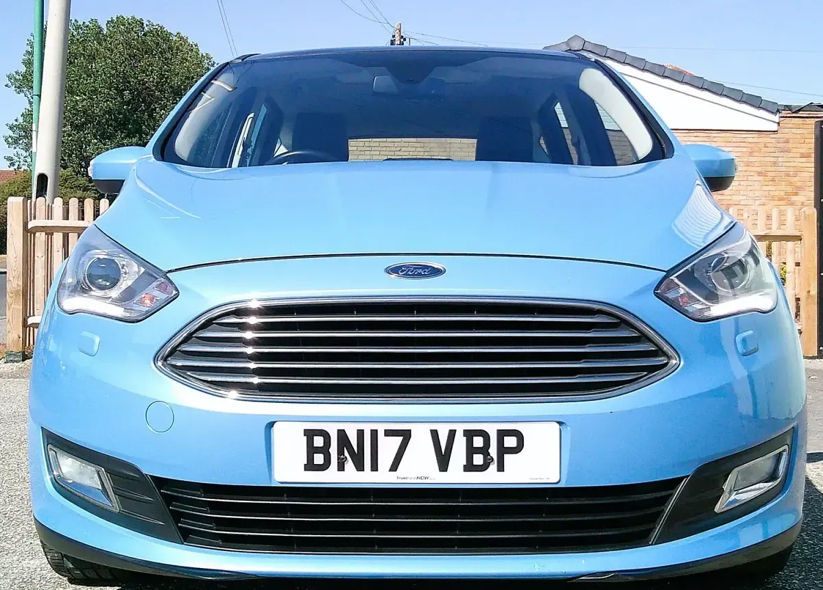 Used Ford C-MAX Titanium X 120 HP (88 kW) 2017 Blue MPV