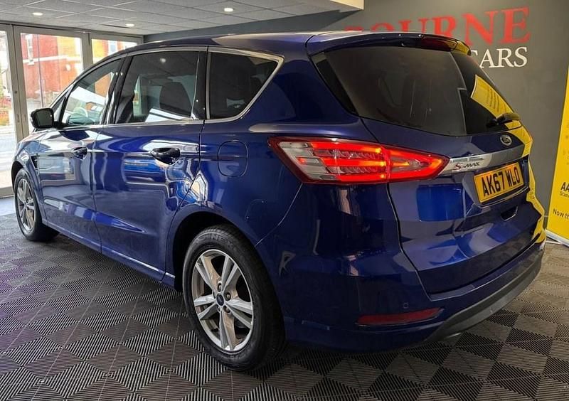 Used Ford S-MAX Titanium 150 HP (110 kW) 2017 Blue MPV