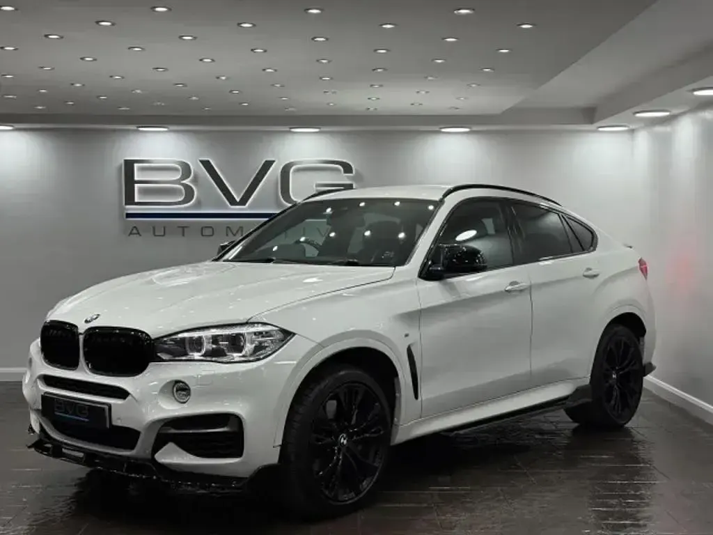 Used BMW X6 M50 M Performance 2018 White SUV