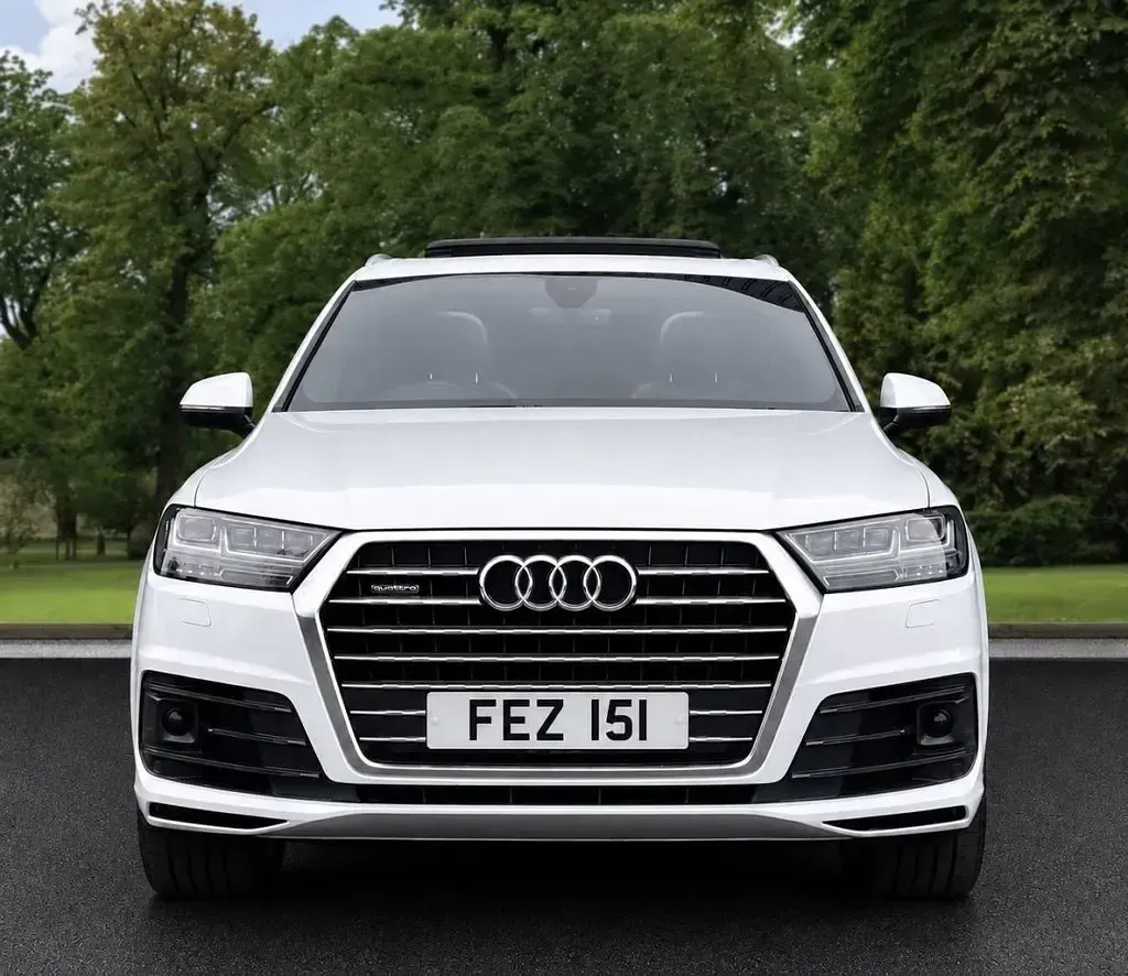 Used Audi Q7 S-Line 272 HP (200 kW) 2015 White SUV