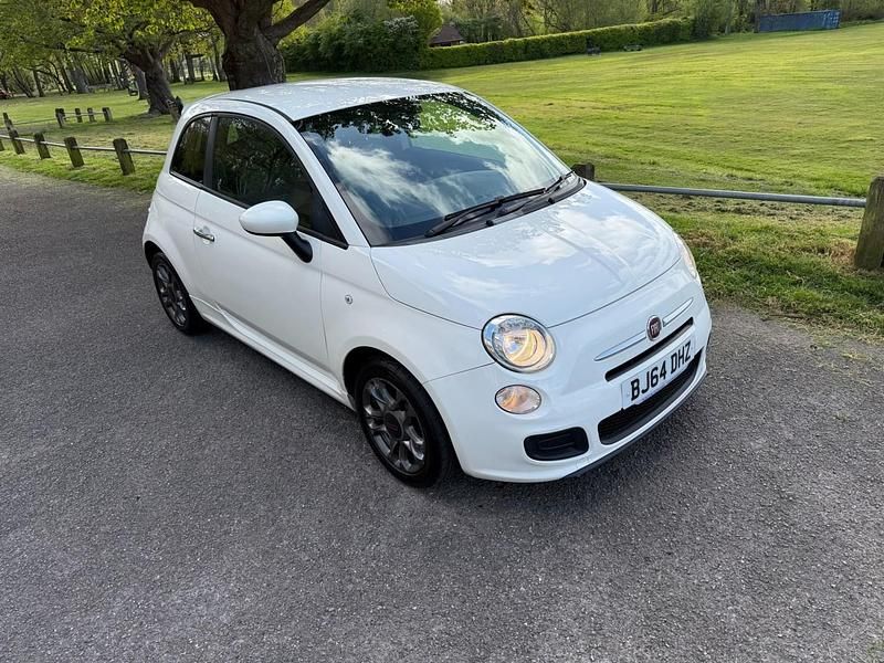 Used Fiat 500 S 69 HP (50 kW) 2014 White Hatchback