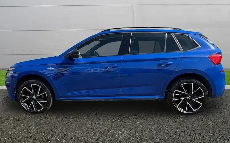 Used Skoda Kamiq Monte Carlo 116 HP (85 kW) 2020 Blue SUV