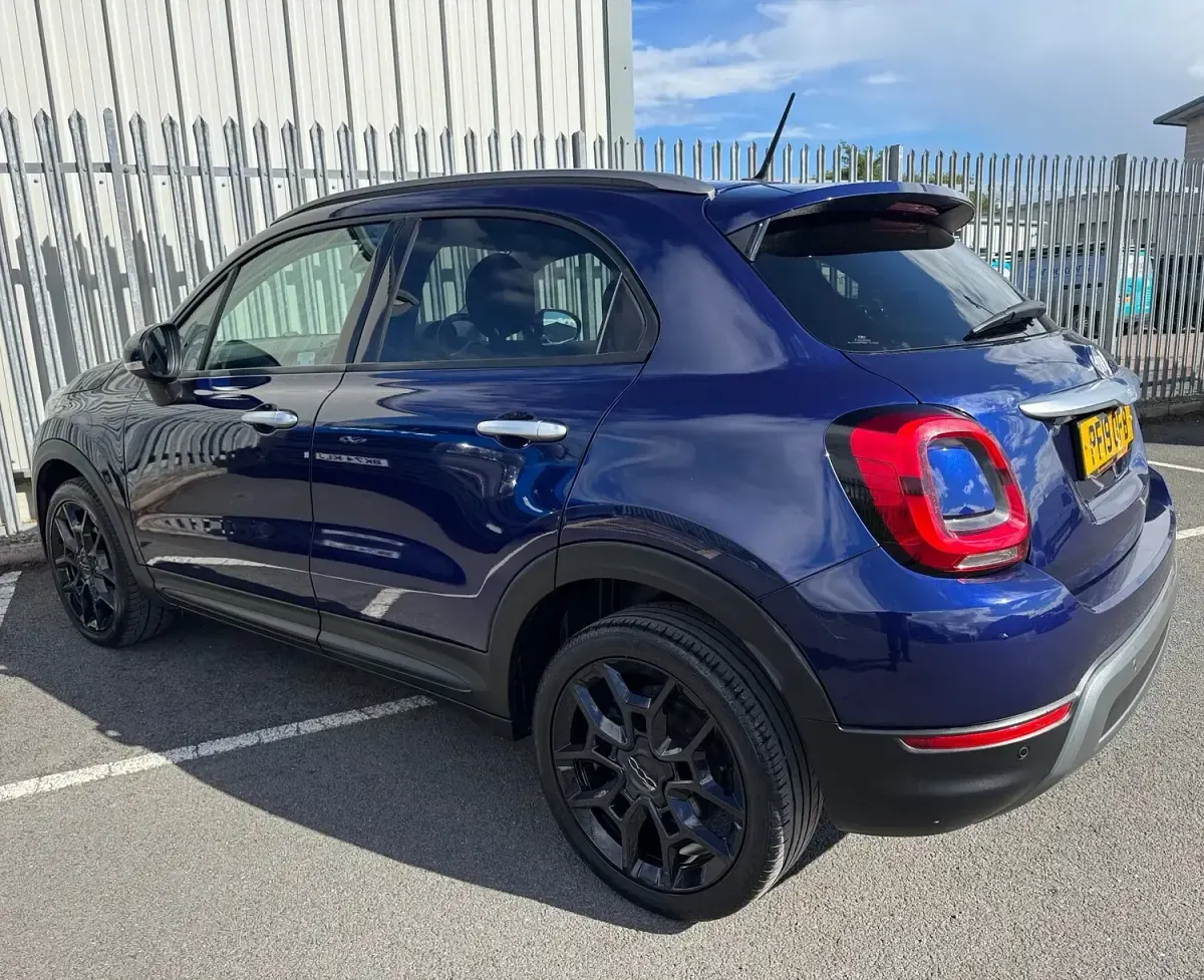 Used Fiat 500X Cross Plus 120 HP (88 kW) 2019 Blue SUV