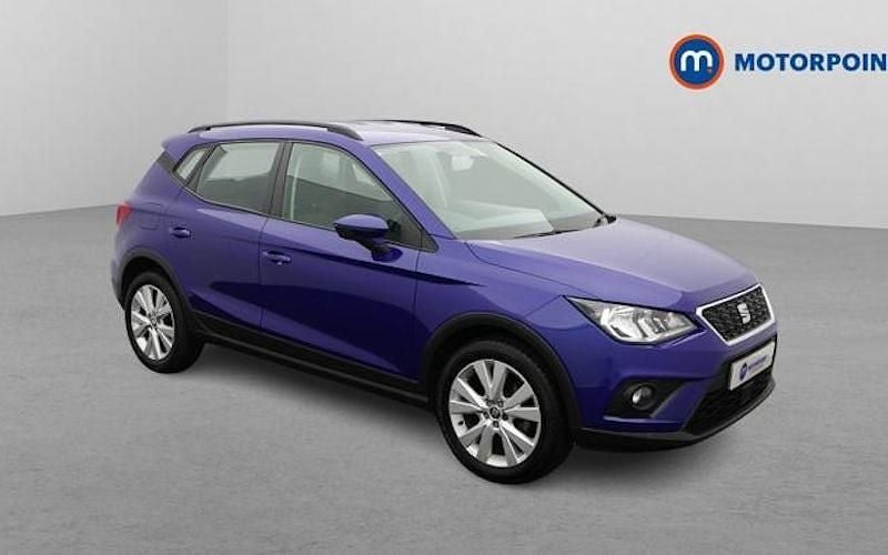 Used Seat Arona SE Technology 116 HP (85 kW) 2019 Blue SUV