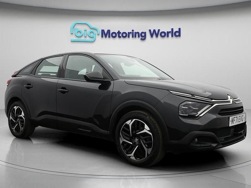 Black Used 2021 Citroën C4 PureTech Hatchback | £12,400 (Good price) - Image 1/4