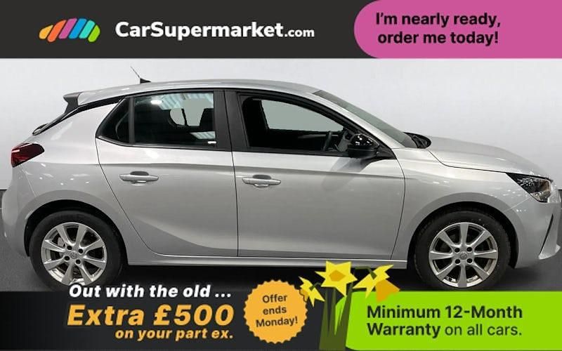 Used Vauxhall Corsa Design Edition 75 HP (55 kW) 2023 Grey Hatchback
