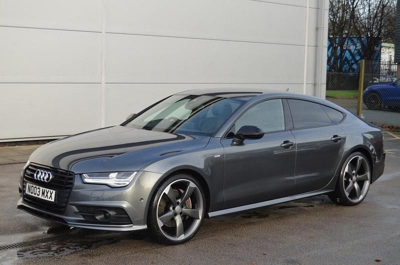 Used Audi A7 Black Edition 2017 Grey Hatchback