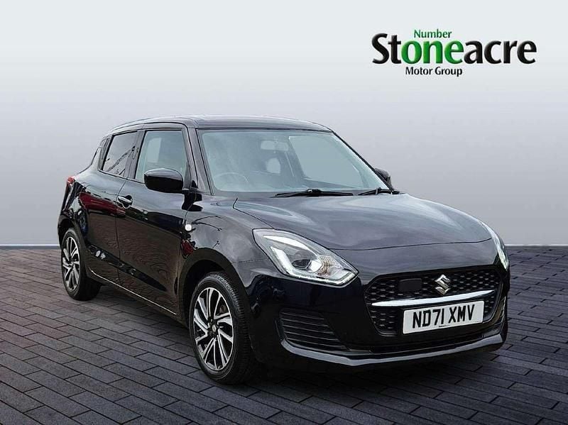 Black Used 2021 Suzuki Swift SZ-L Hatchback | £10,250 (Fair price) - Image 1/4