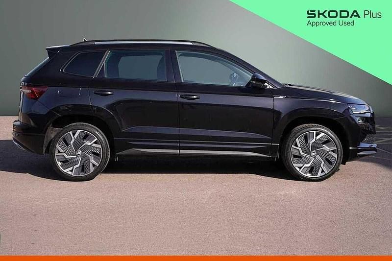 Used Skoda Karoq SportLine 150 HP (110 kW) 2023 Black magic pearl effect SUV