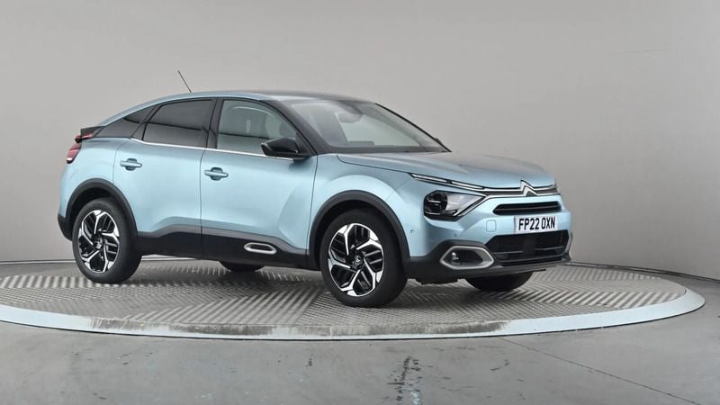 Blue Used 2022 Citroën C4 PureTech Hatchback | £15,298 (Fair price) - Image 1/4