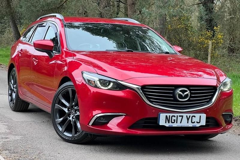Begagnad Mazda 6 Inclusive 2017 Röd Kombi