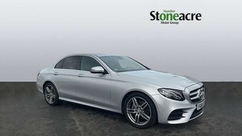 Silver Used 2016 Mercedes E220 AMG line Sedan | £14,295 (Fair price) - Image 1/4