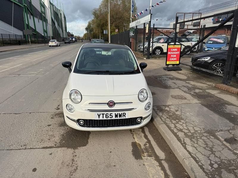 Used Fiat 500 Lounge 69 HP (50 kW) 2015 White Hatchback