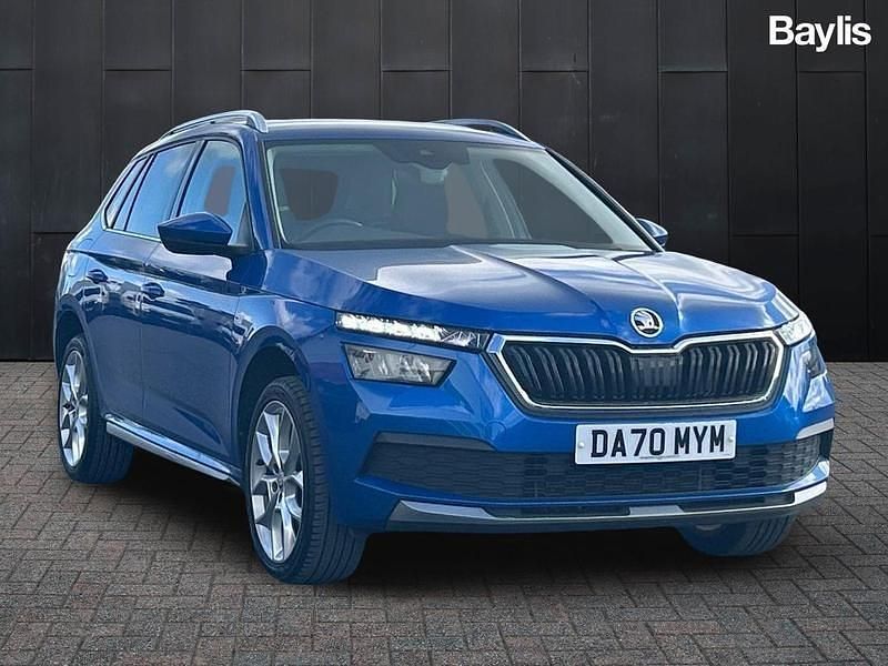 Used Skoda Kamiq SE L 115 HP (84 kW) 2020 Blue SUV