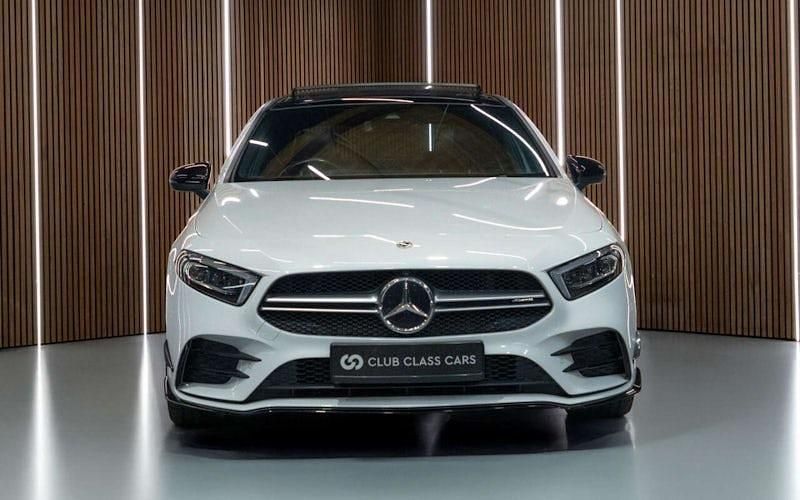 Used Mercedes A35 AMG Premium Plus 306 HP (225 kW) 2022 White Sedan