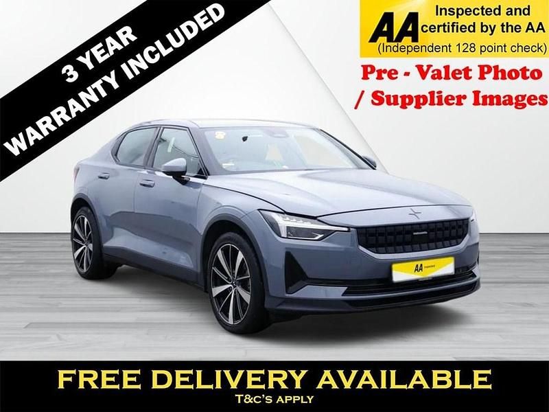 Grey Used 2021 Polestar 2 Standard Range Single Motor Sedan | £17,995 (Expensive) - Image 1/4