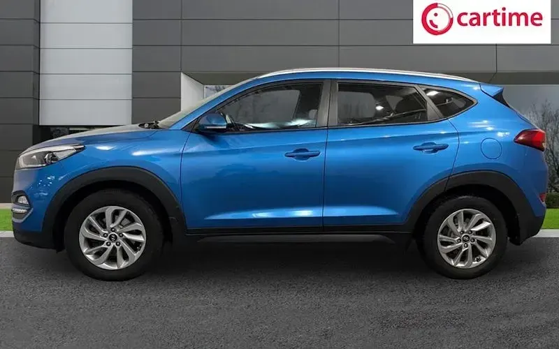 Used Hyundai Tucson SE 116 HP (85 kW) 2017 Blue SUV