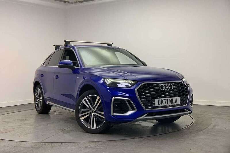 Blue Used 2021 Audi Q5 Sportback S-Line SUV | £29,900 (Fair price) - Image 1/4