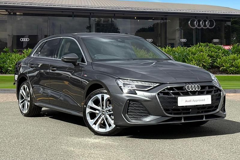 Grey Used 2025 Audi A3 e-tron S-Line Hatchback | £29,250 (A bit pricey) - Image 1/4