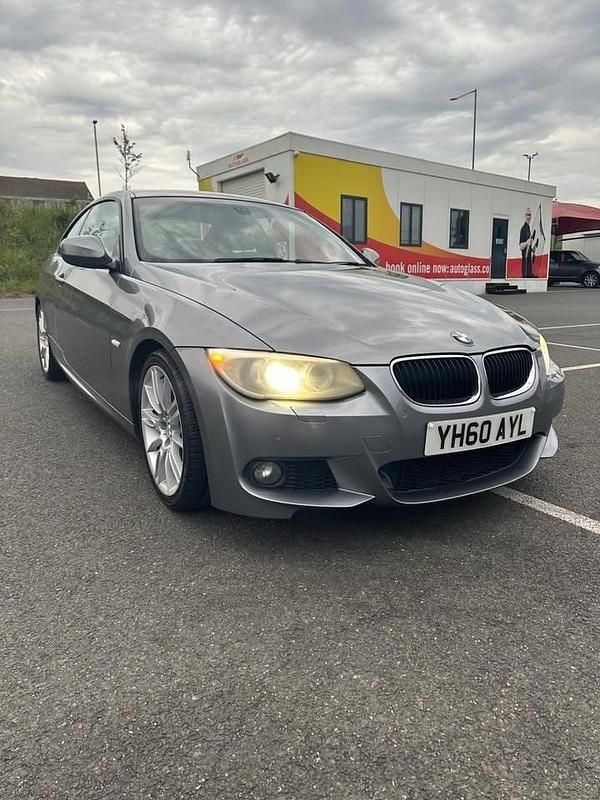 Grey Used 2010 BMW 320 M Sport Coupe | £3,861 (Fair price) - Image 1/4