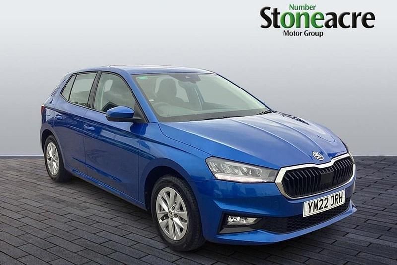 Blue Used 2022 Skoda Fabia Comfort Hatchback | £12,873 (Fair price) - Image 1/1
