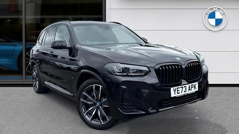 Black Used 2023 BMW X3 M Sport SUV | £40,811 (Expensive) - Image 1/4