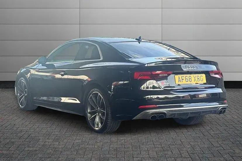 Used Audi S5 Design 349 HP (256 kW) 2018 Mythos black Coupe