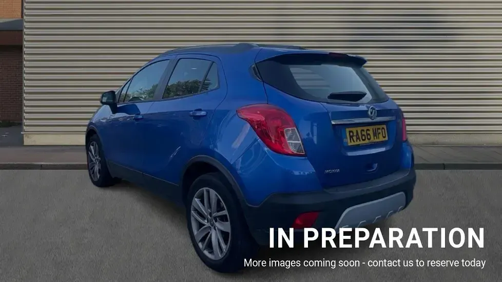 Used Vauxhall Mokka 115 HP (84 kW) 2016 Blue SUV