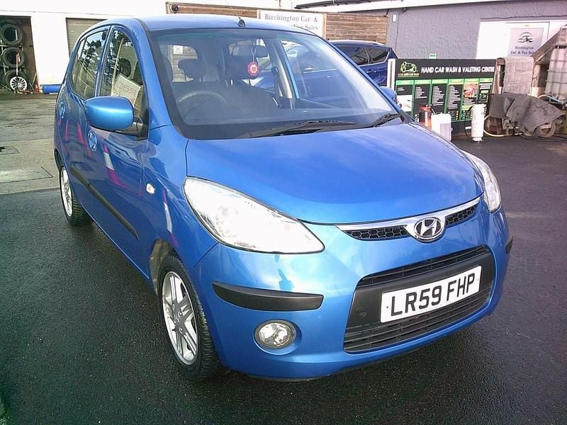 Used Hyundai i10 Comfort 2009 Blue Hatchback