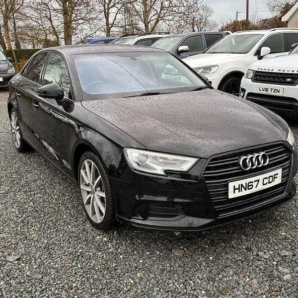Used Audi A3 Sport 116 HP (85 kW) 2017 Black Sedan