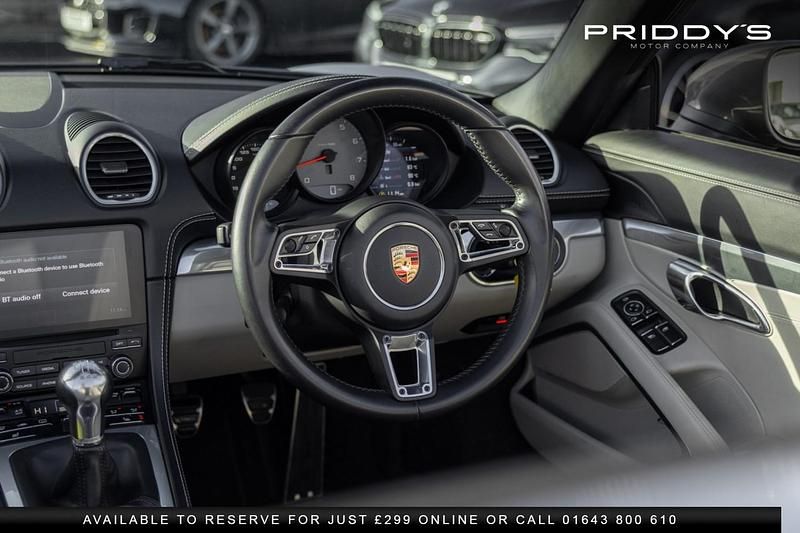 Used Porsche 718 Boxster 350 HP (257 kW) 2019 Grey Cabriolet