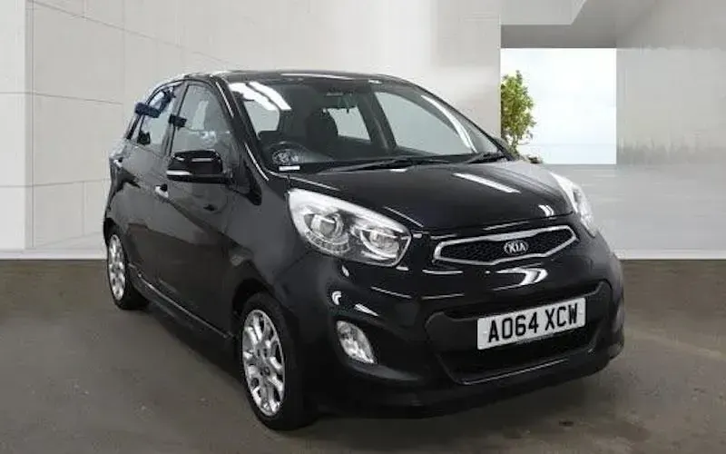 Used Kia Picanto 84 HP (61 kW) 2014 Black Hatchback